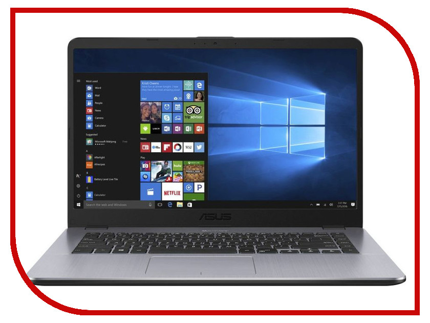 

Ноутбук ASUS X505BA-BR016T 90NB0G12-M00730 (AMD A9-9410 2.9 GHz/4096Mb/1000Gb/AMD Radeon R5/Wi-Fi/Bluetooth/Cam/15.6/1366x768/Windows 10 64-bit)
