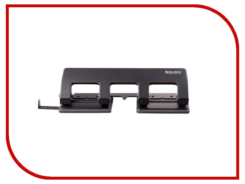 

Дырокол Brauberg Black 221160