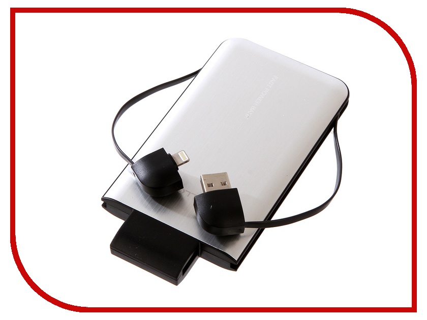 

Аккумулятор Gallop Gentleman Lightning 8pin 5200mAh Silver