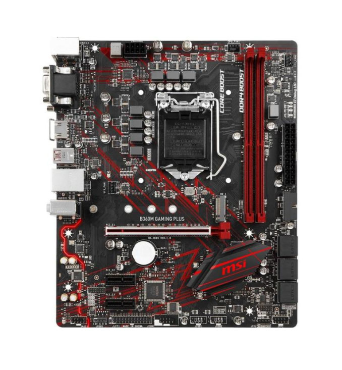 

Материнская плата MSI B360M GAMING PLUS, B360M GAMING PLUS