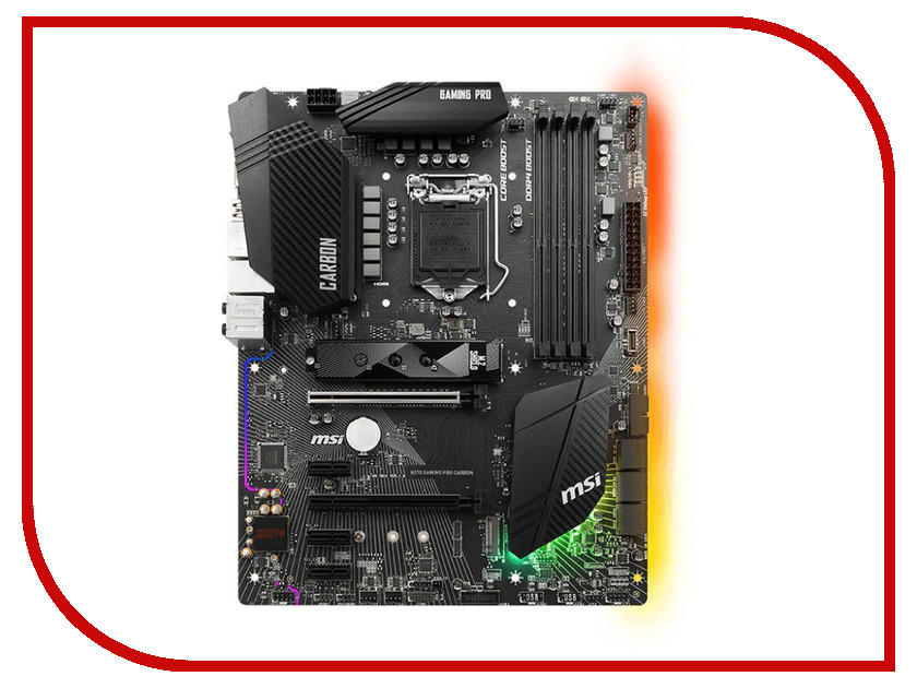 

Материнская плата MSI H370 GAMING PRO CARBON