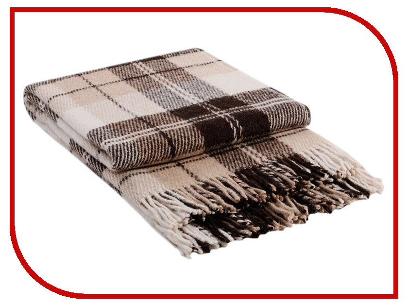 

Плед Vladi Эльф №2 140x200cm White-Beige-Brown 00000680