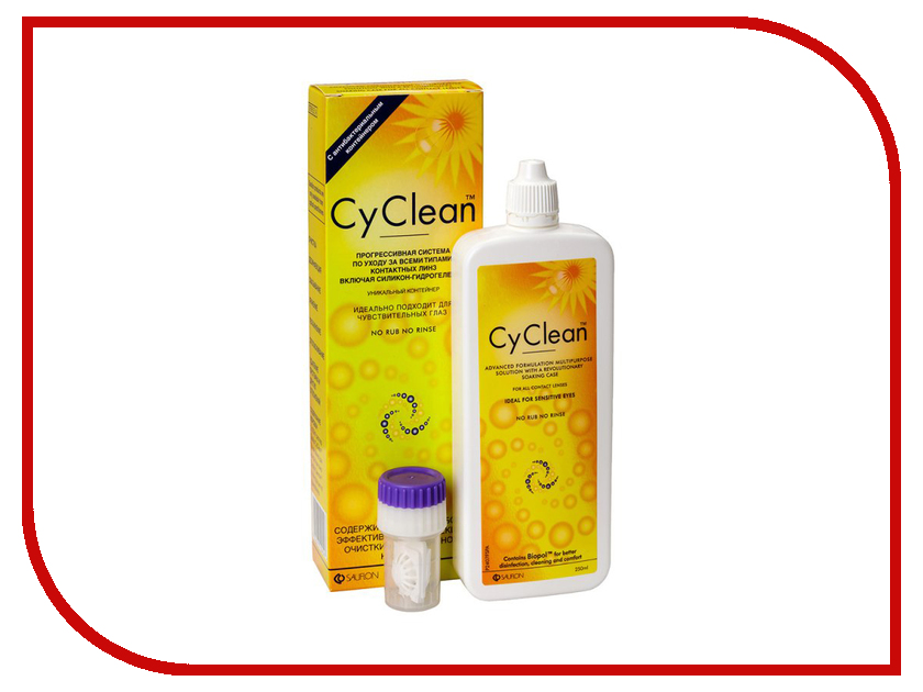 

Раствор Sauflon CyClean 250ml