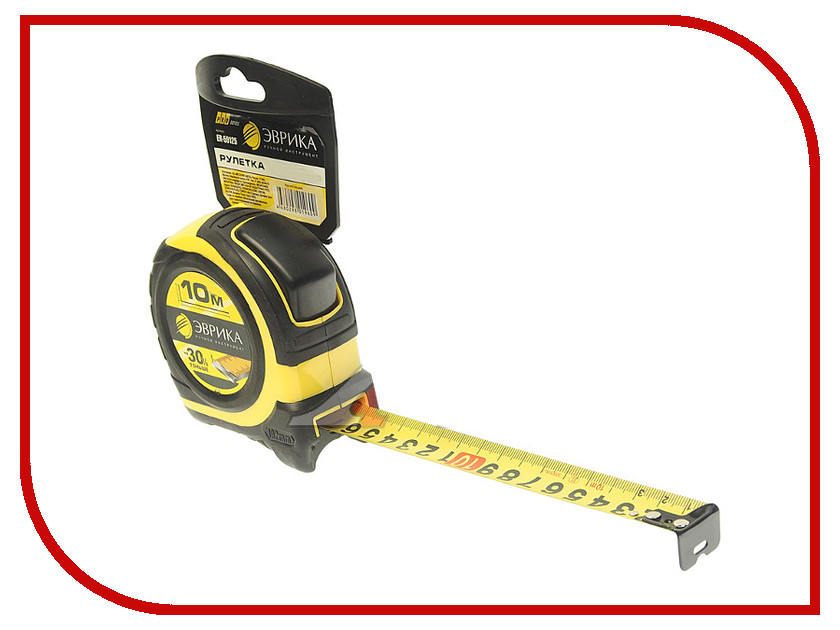 

Рулетка Эврика 10m x 13mm Yellow ER-59125