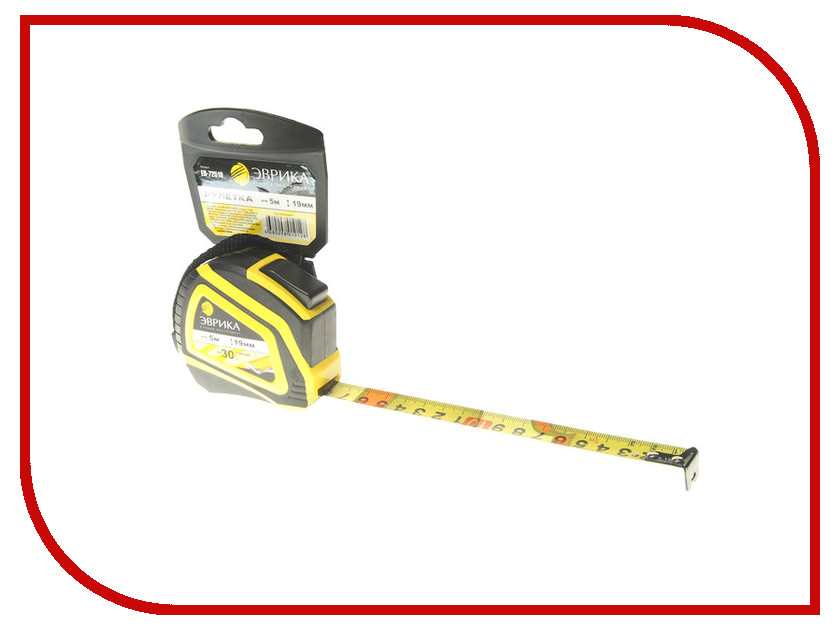 

Рулетка Эврика 5m x 19mm Yellow ER-72519