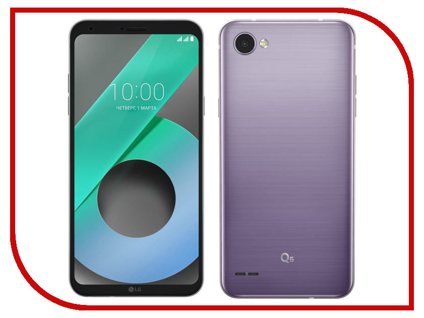 

Сотовый телефон LG Q6 M700AN Violet-Violet