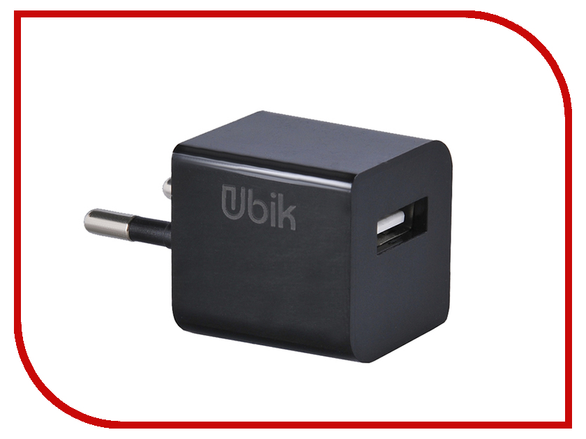 

Зарядное устройство Ubik UHS11L 1xUSB 1A Кабель Lightning Black UHS11LB