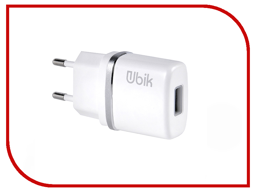 

Зарядное устройство Ubik UHP11 1xUSB 1A White, UHP11W