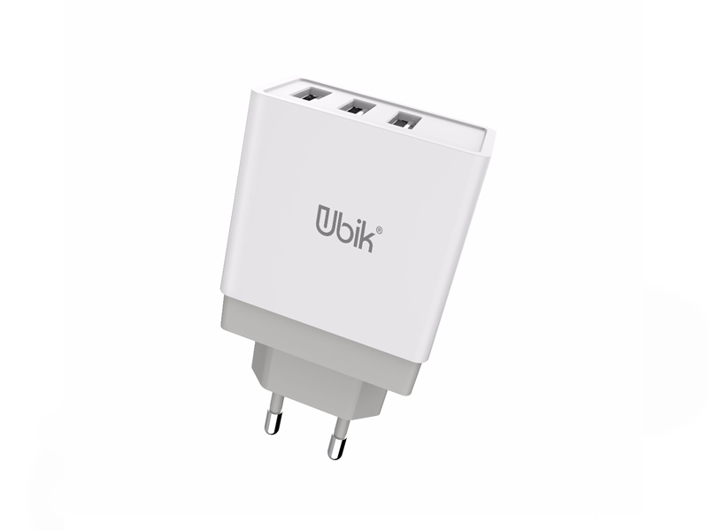 фото Зарядное устройство Ubik UHS33 3xUSB 3.4A White