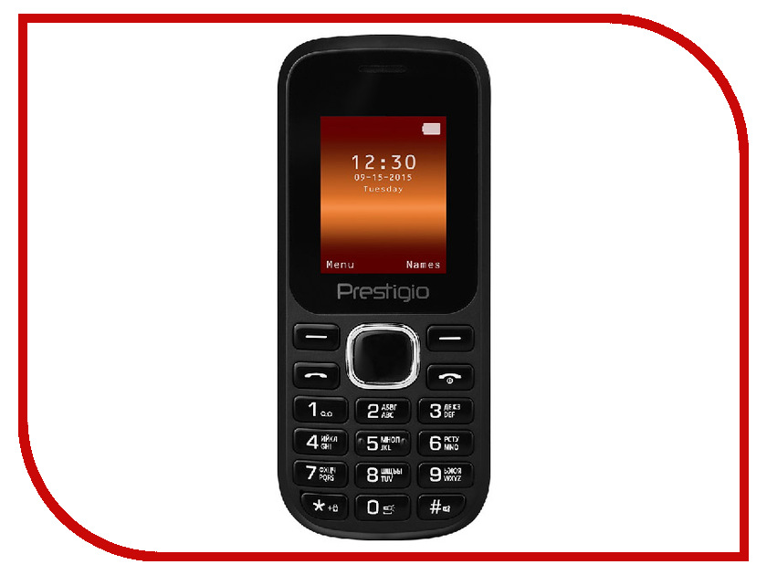

Сотовый телефон Prestigio Wize F1 Black
