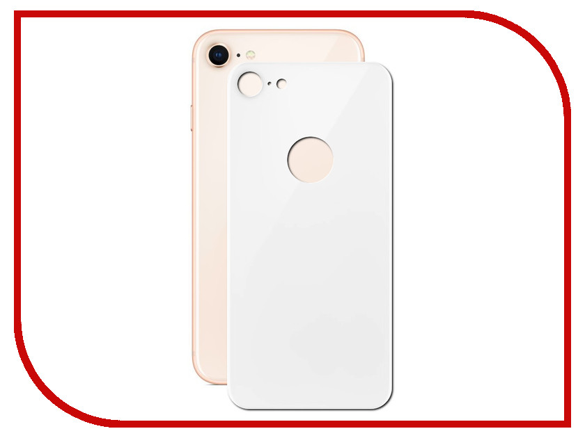 

Аксессуар Защитное стекло LuxCase 3D Back для APPLE iPhone 8/7 White 77701