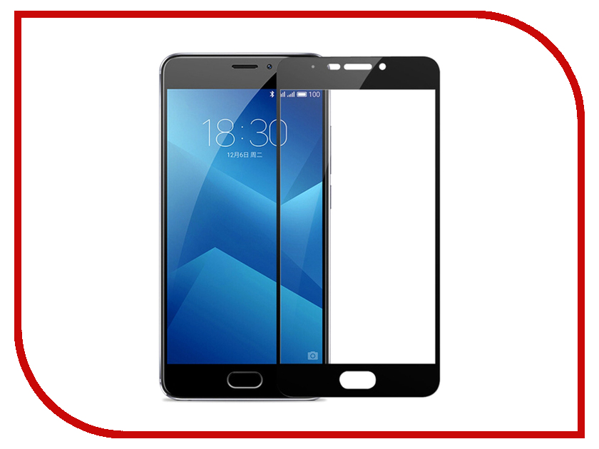 

Аксессуар Защитное стекло Meizu M6 Note LuxCase 2.5D Full Screen Black Frame 77834