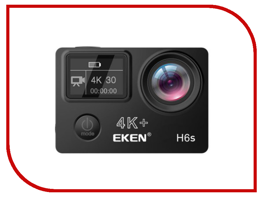 фото Экшн-камера EKEN H6S Black