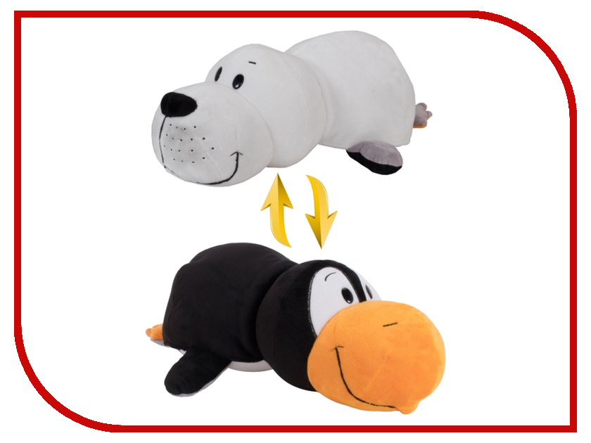 

Игрушка 1Toy Вывернушка 2в1 Пингвин - Морской котик 20cm Т10922