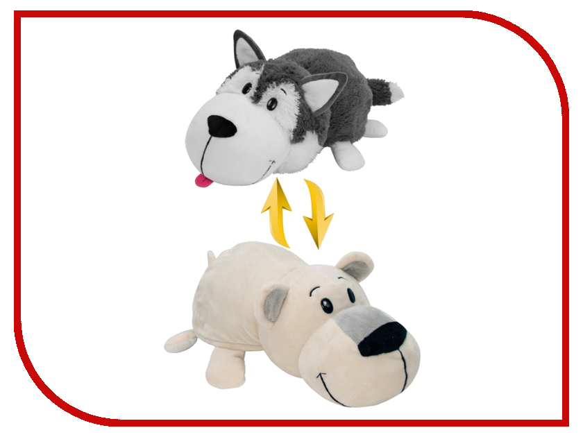 

Игрушка 1Toy Вывернушка 2в1 Хаски - Полярный медведь 20cm Т10925
