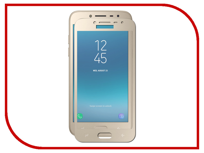 

Аксессуар Защитное стекло Samsung Galaxy J2 2018 Mobius 3D Full Cover Gold