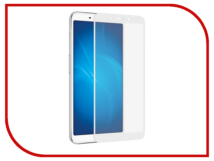 

Аксессуар Защитное стекло Meizu M6s Mobius 3D Full Cover White