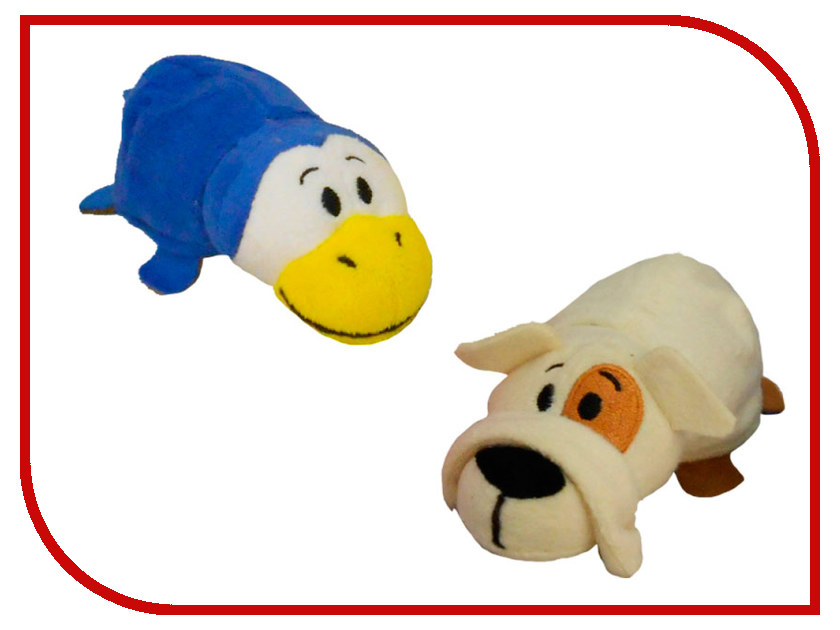 

Игрушка 1Toy Вывернушка 2в1 Бульдог - Пингвин 12cm Т12331
