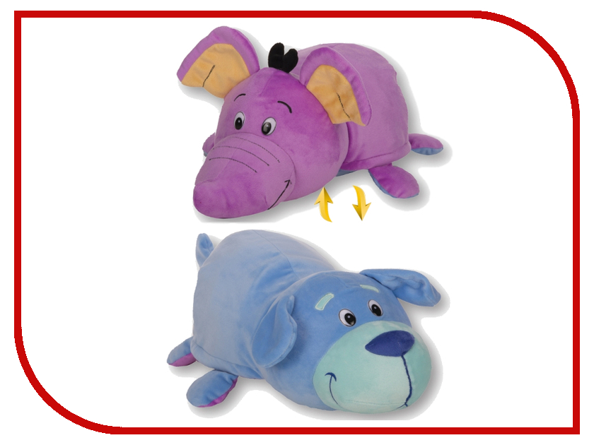 

Игрушка 1Toy Вывернушка 2в1 Щенок - Слон 40cm Т12334