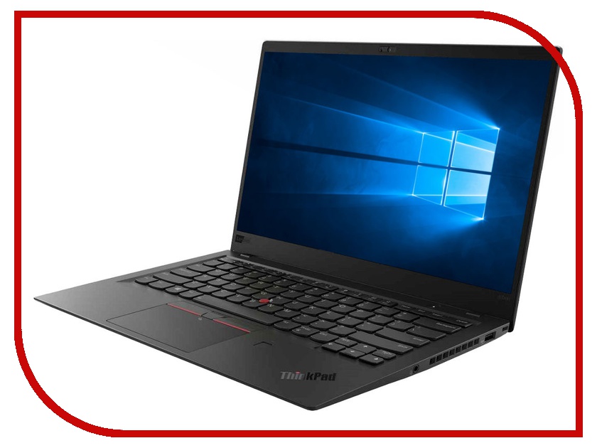 фото Ноутбук Lenovo ThinkPad X1 Carbon 20KH0039RT (Intel Core i7-8550U 1.8 GHz/8192Mb/512Gb SSD/No ODD/Intel HD Graphics/Wi-Fi/Bluetooth/Cam/14.0/1920x1080/Windows 10 64-bit)