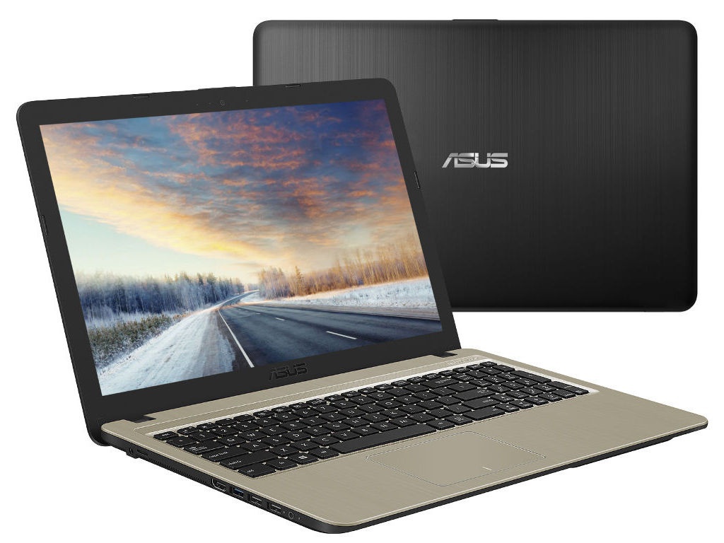 фото Ноутбук asus x540na-gq005 90nb0hg1-m04350 (intel n3350 1.1 ghz/4096mb/500gb/intel hd graphics/wi-fi/cam/15.6/1366x768/endless)