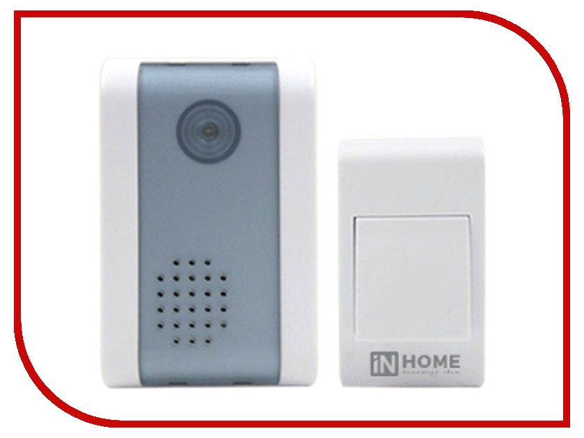 

Звонок дверной IN HOME ЗБ-2 White-Grey