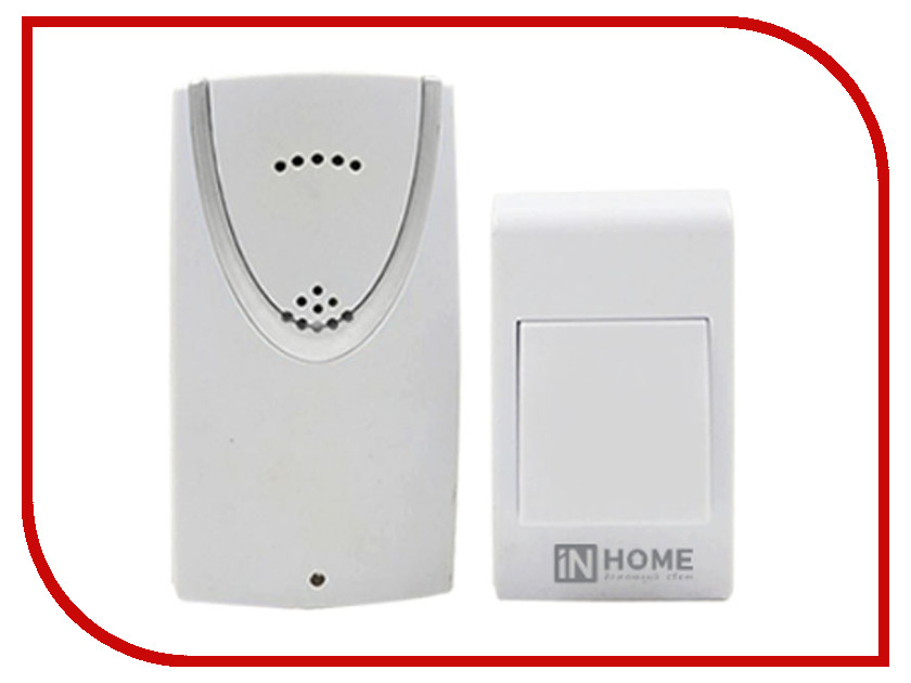 

Звонок дверной IN HOME ЗБ-1 White