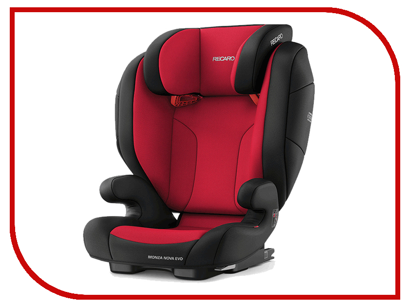 

Автокресло группа 1/2/3 (9-36 кг) Recaro Monza Nova Evo Seatfix Racing Red