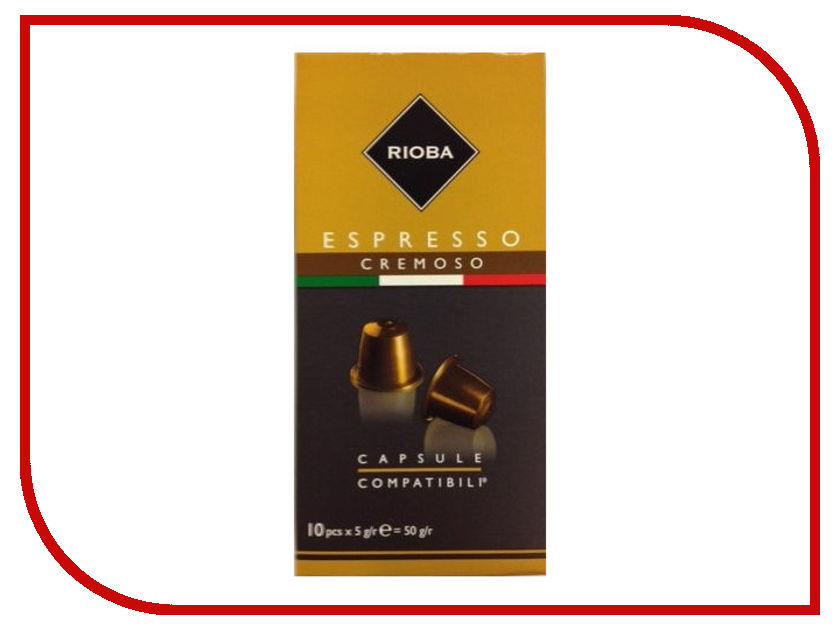 

Капсулы Rioba Espresso Cremoso 10шт