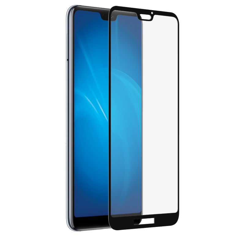 

Аксессуар Закаленное стекло DF для Huawei P20 Lite Fullscreen hwColor-40 Black Frame, hwColor-40