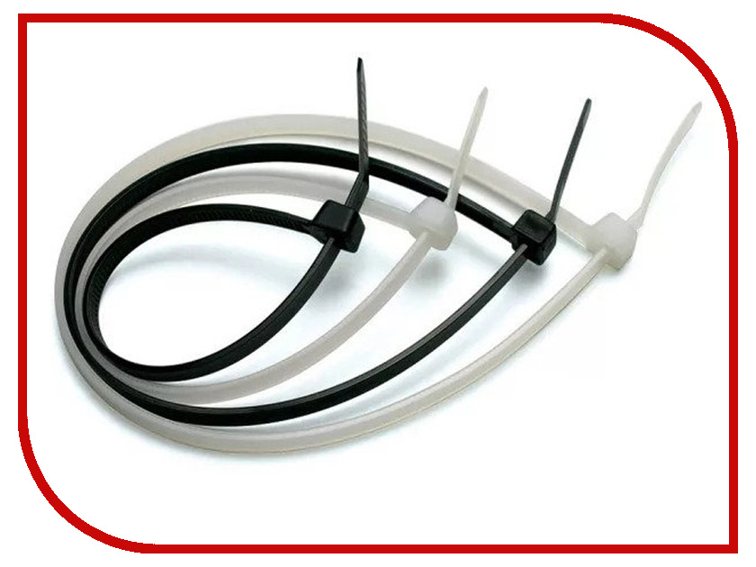 

Стяжки нейлоновые IN HOME КСС 2.5x100mm (100шт)