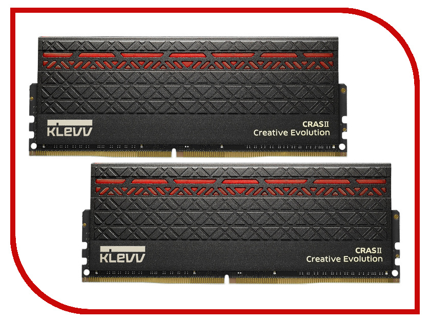 

Модуль памяти Klevv DDR4 DIMM 2666MHz PC21300 CL15 - 16Gb KM4Z8GX2N-2666-0