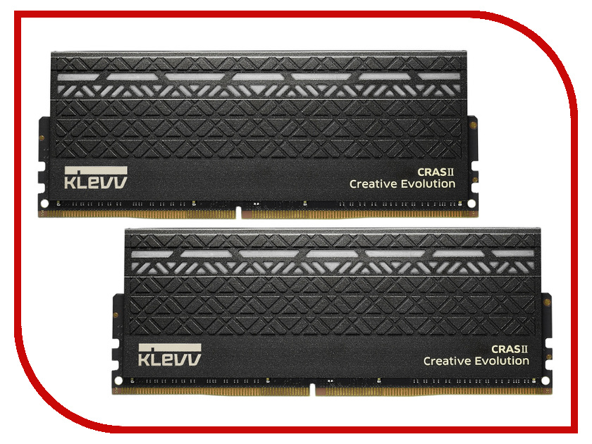 

Модуль памяти Klevv DDR4 DIMM 2666MHz PC21300 CL15 - 16Gb KM4Z8GX2N-2666-1