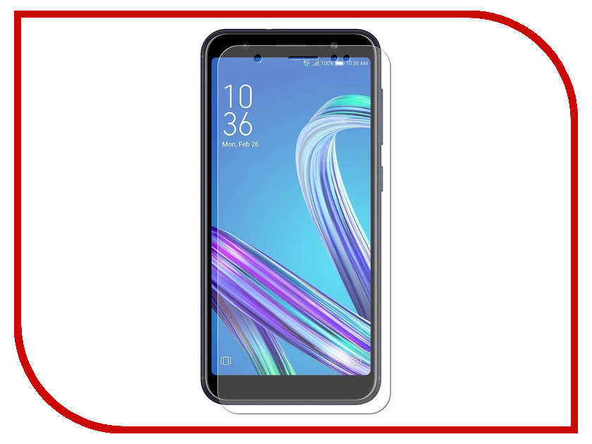 

Аксессуар Защитная пленка Asus ZenFone Max ZB555KL Red Line гибридная