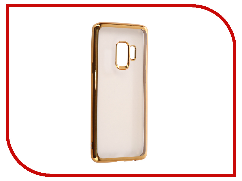 

Аксессуар Чехол Samsung Galaxy S9 iBox Blaze Silicone Gold Frame