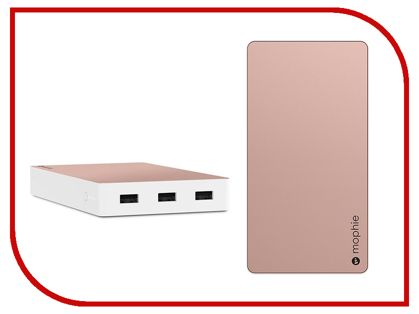 

Аккумулятор Mophie Powerstation plus XL Rose Gold