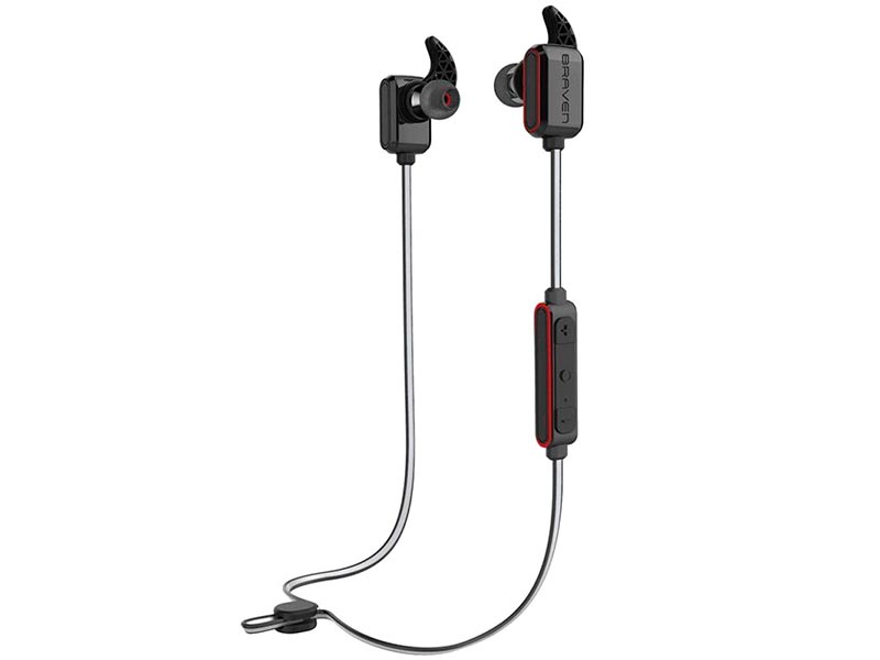 

BRAVEN Flye Sport Reflect earbuds Grey-Red, Flye Sport Reflect