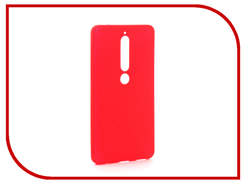 

Аксессуар Чехол Nokia 6 2018 Zibelino Soft Matte Red ZSM-NOK-6-2018-RED