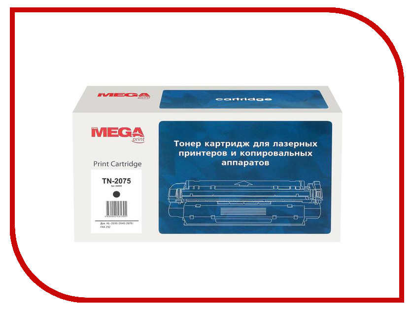 

Картридж ProMega Print (TN-2075) Black для Brother HL2030R/2040R/2070 204959