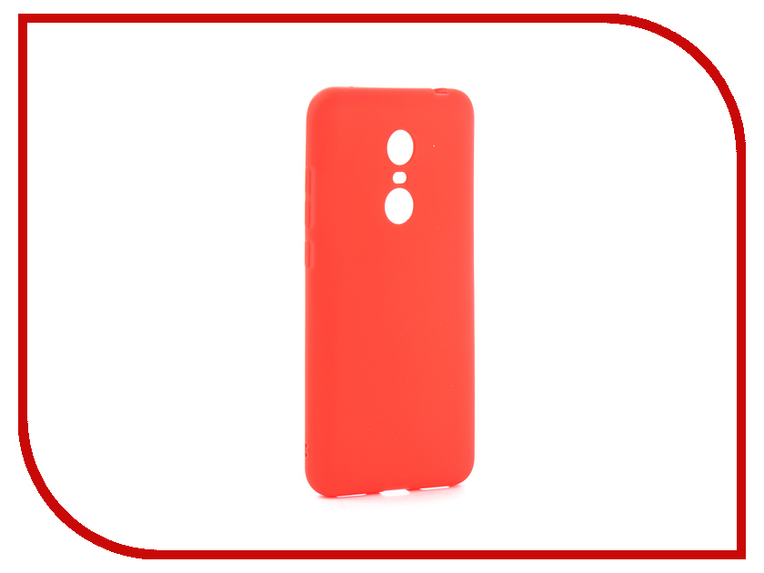 

Аксессуар Чехол Xiaomi Redmi 5 Plus Zibelino Soft Matte Red ZSM-XIA-5PL-RED