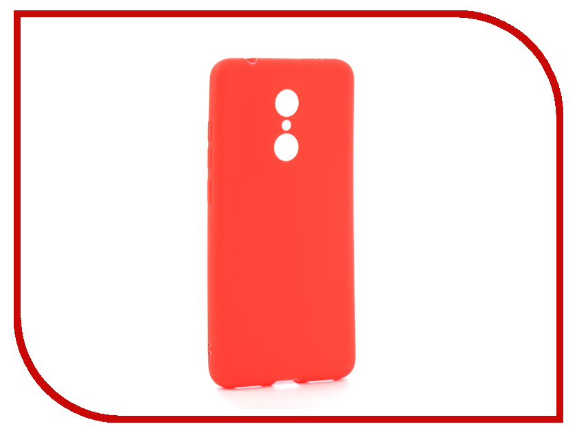 

Аксессуар Чехол Xiaomi Redmi 5 Zibelino Soft Matte Red ZSM-XIA-5-RED