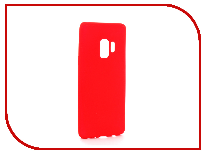 

Аксессуар Чехол Samsung Galaxy S9 Zibelino Soft Matte Red ZSM-SAM-S9-RED