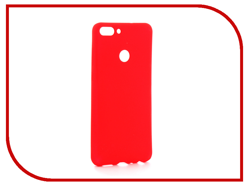 

Аксессуар Чехол Huawei P Smart Zibelino Soft Matte Red ZSM-HUA-PSM-RED