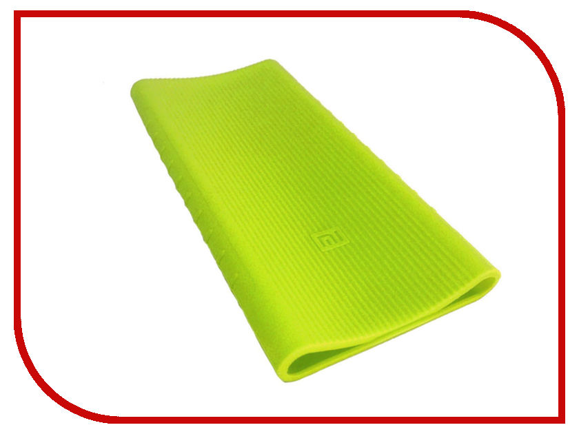 фото Аксессуар Чехол Xiaomi Silicone Case for Mi Power Bank 2 PLM09ZM 10000mAh 2xUSB Green