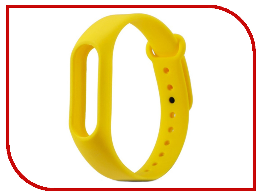 фото Aксессуар Ремешок Activ for Xiaomi Mi Band Silicone Yellow 83774