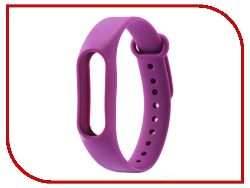 

Aксессуар Ремешок Activ for Xiaomi Mi Band Silicone Purple 83771, Xiaomi Mi Band