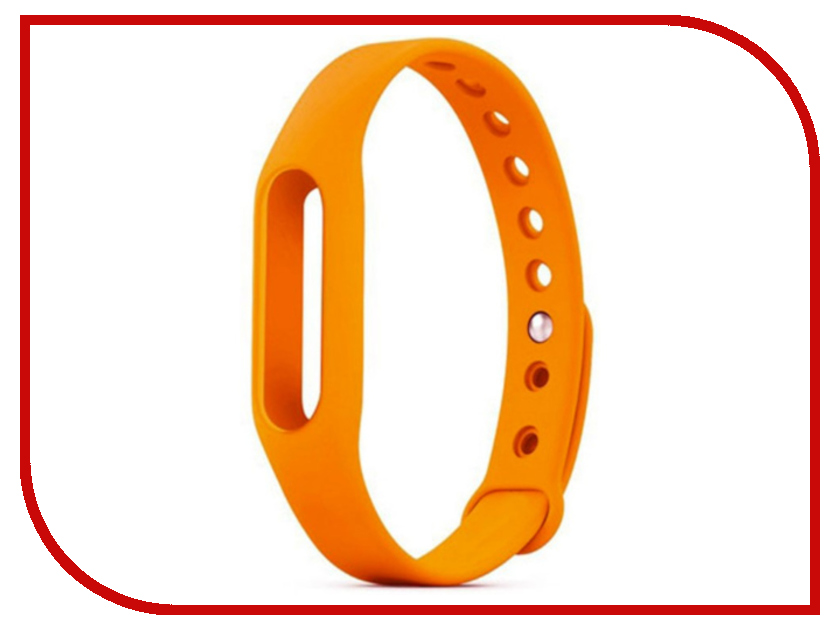 

Aксессуар Ремешок Activ for Xiaomi Mi Band Silicone Orange 83773, Xiaomi Mi Band