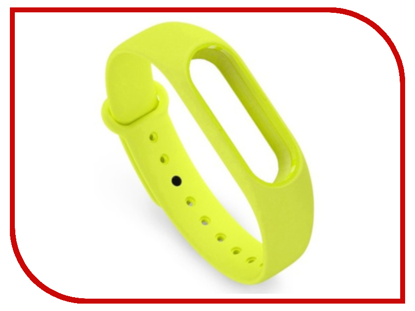 фото Aксессуар Ремешок Activ for Xiaomi Mi Band Silicone Green 83778