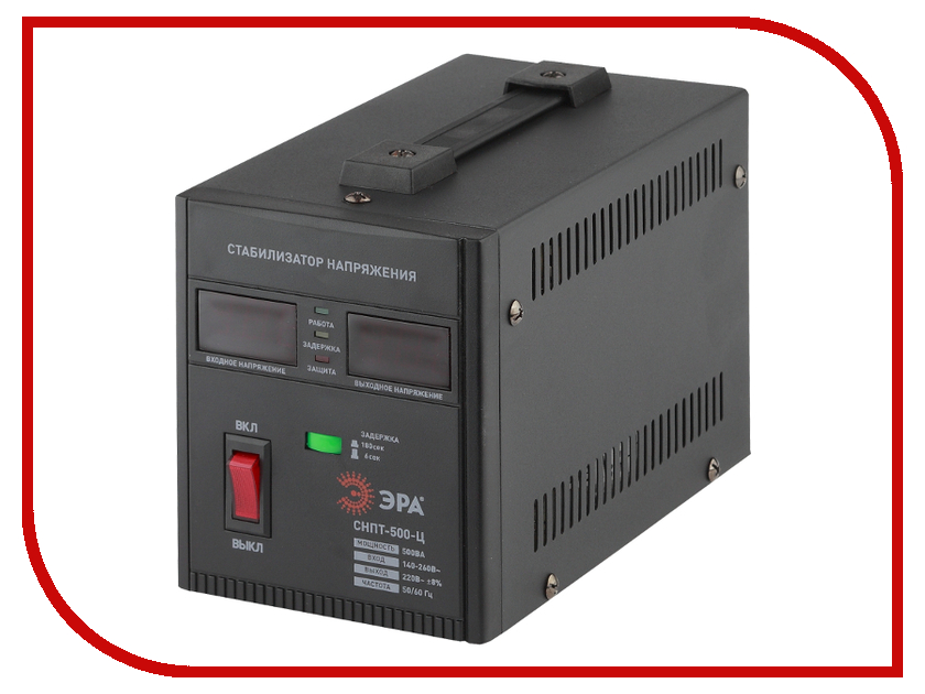 

Стабилизатор ЭРА СНПТ-500-Ц