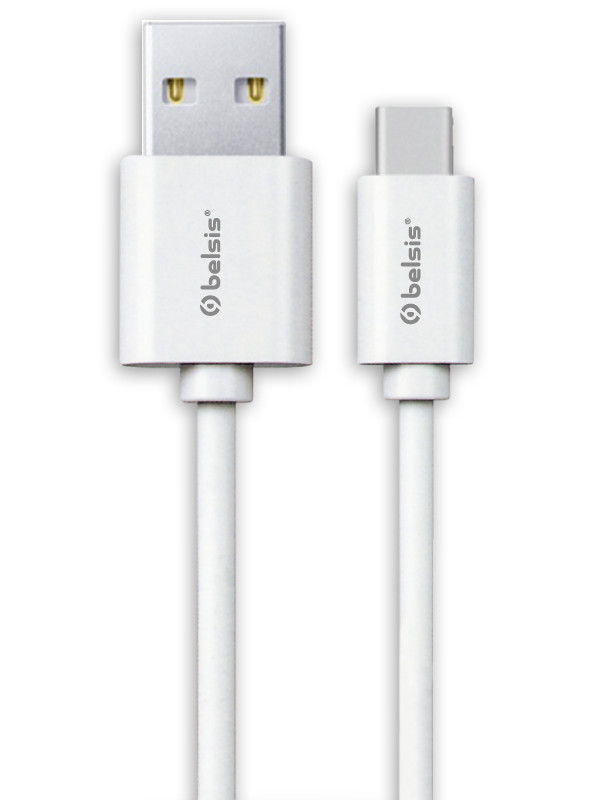 фото Аксессуар belsis lightning - usb a 95cm white bs3015